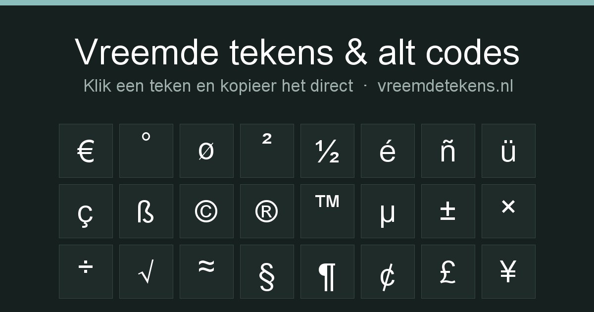 Hoe typ je een hoofdletter E met accent aigu? (É)